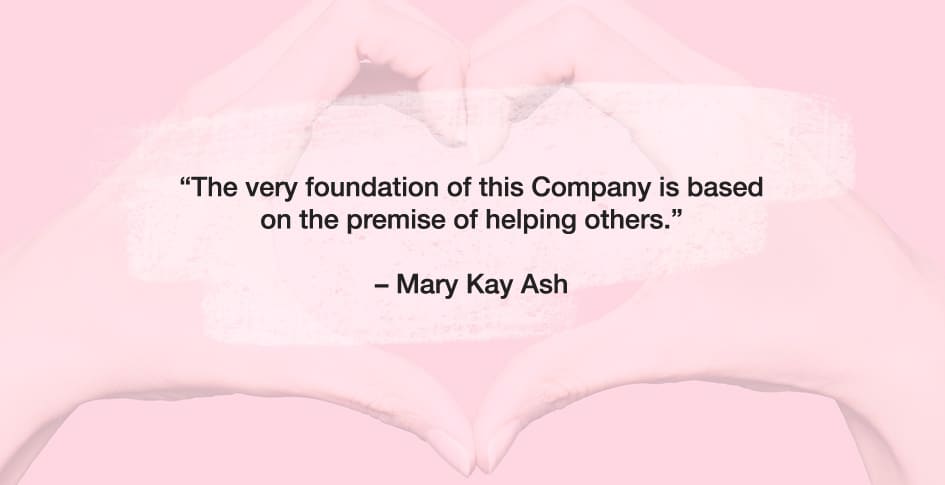 a quote from mary kay ash